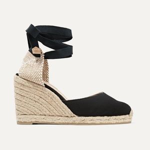 CASTAÑER Carina Canvas Wedge Espadrilles